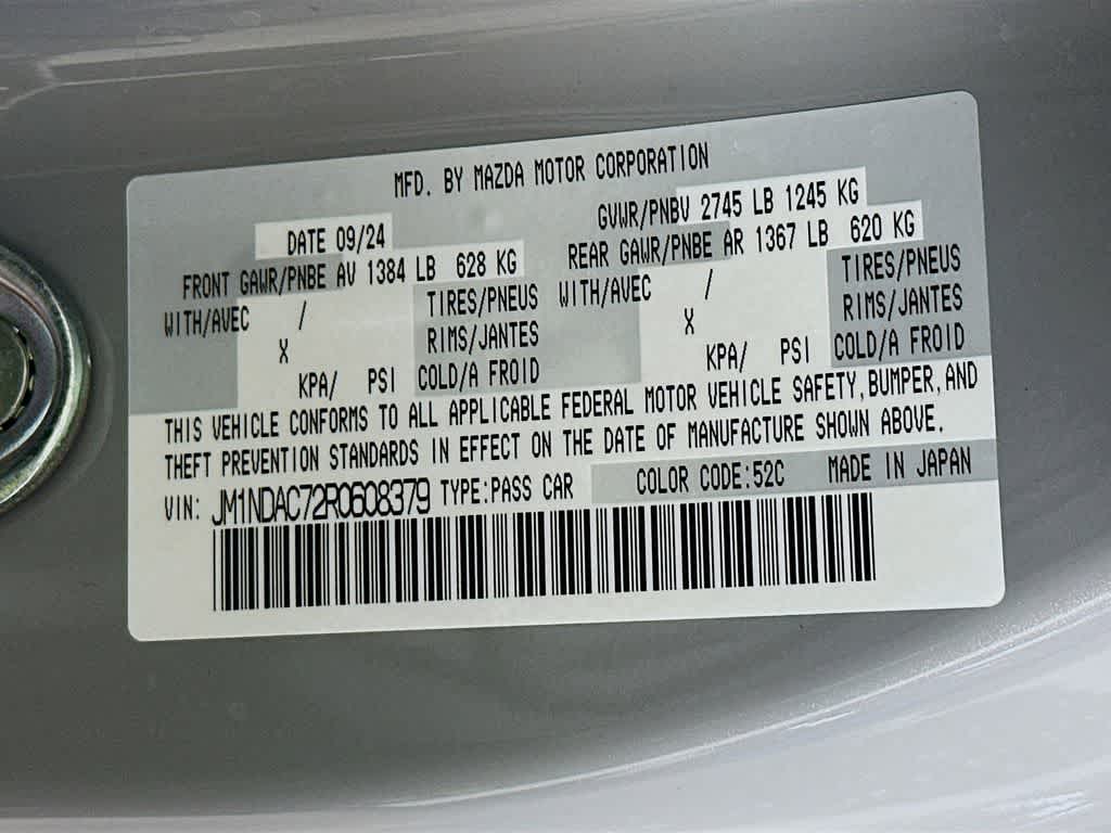 2024 Mazda Mazda MX-5 Miata Club