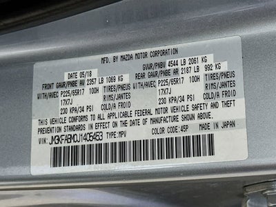 Mazda 2018 Mazda CX-5 Sport