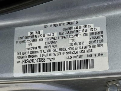 Mazda 2018 Mazda CX-5 Sport