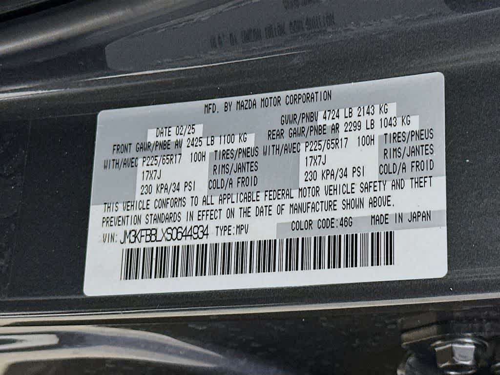 2025 Mazda Mazda CX-5 2.5 S Paquete Select