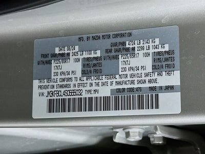 2025 Mazda Mazda CX-5 2.5 S Paquete Preferred