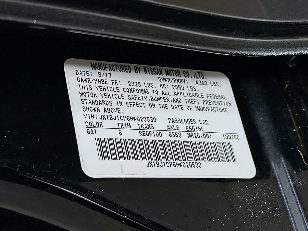 Nissan Rogue Sport SL 2017