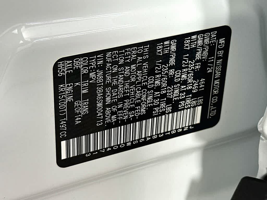 Nissan Rogue SV 2025