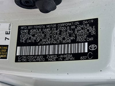 Toyota Prius Prime Plus 2019