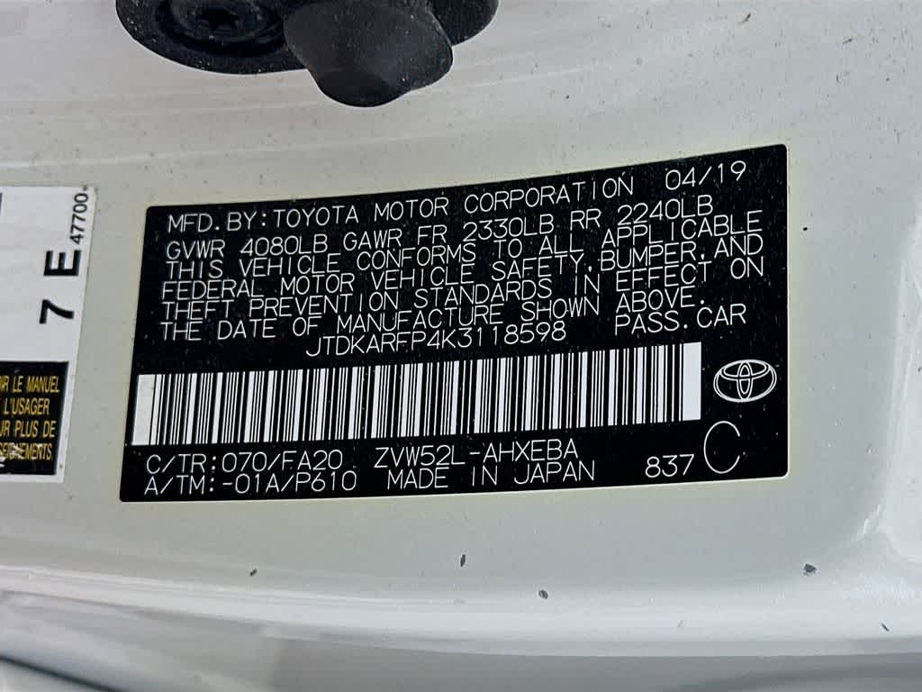 Toyota Prius Prime Plus 2019