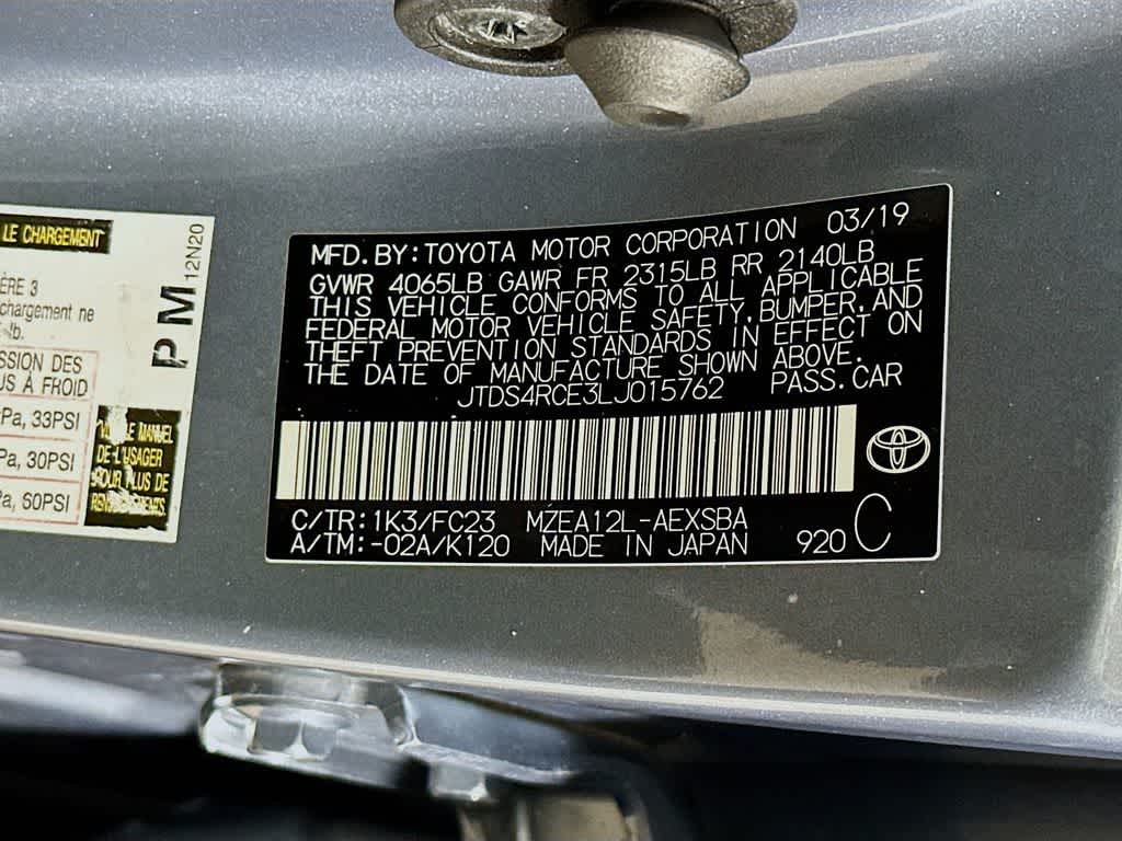 Toyota Corolla SE 2020