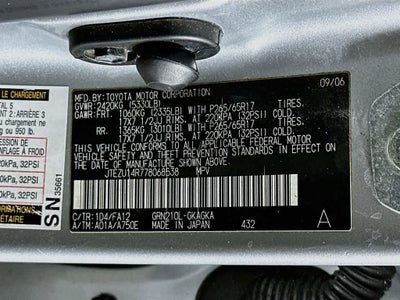 Toyota 4Runner SR5 de 2007