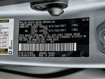 Toyota 4Runner SR5 de 2018