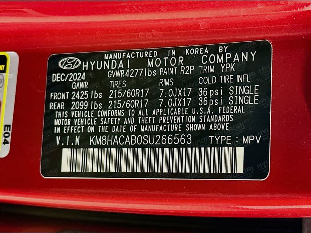 Hyundai Kona SE 2025