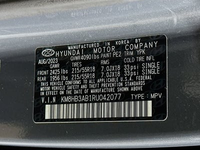 Hyundai Kona SEL 2024