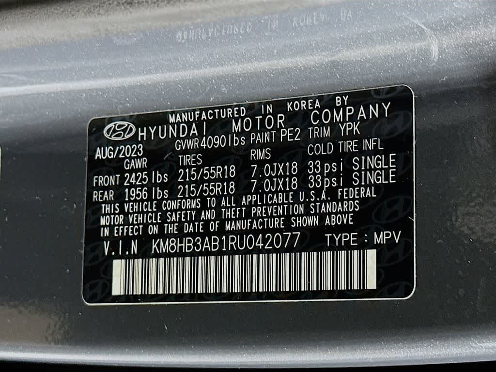 Hyundai Kona SEL 2024