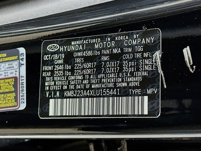 Hyundai Tucson SE 2020