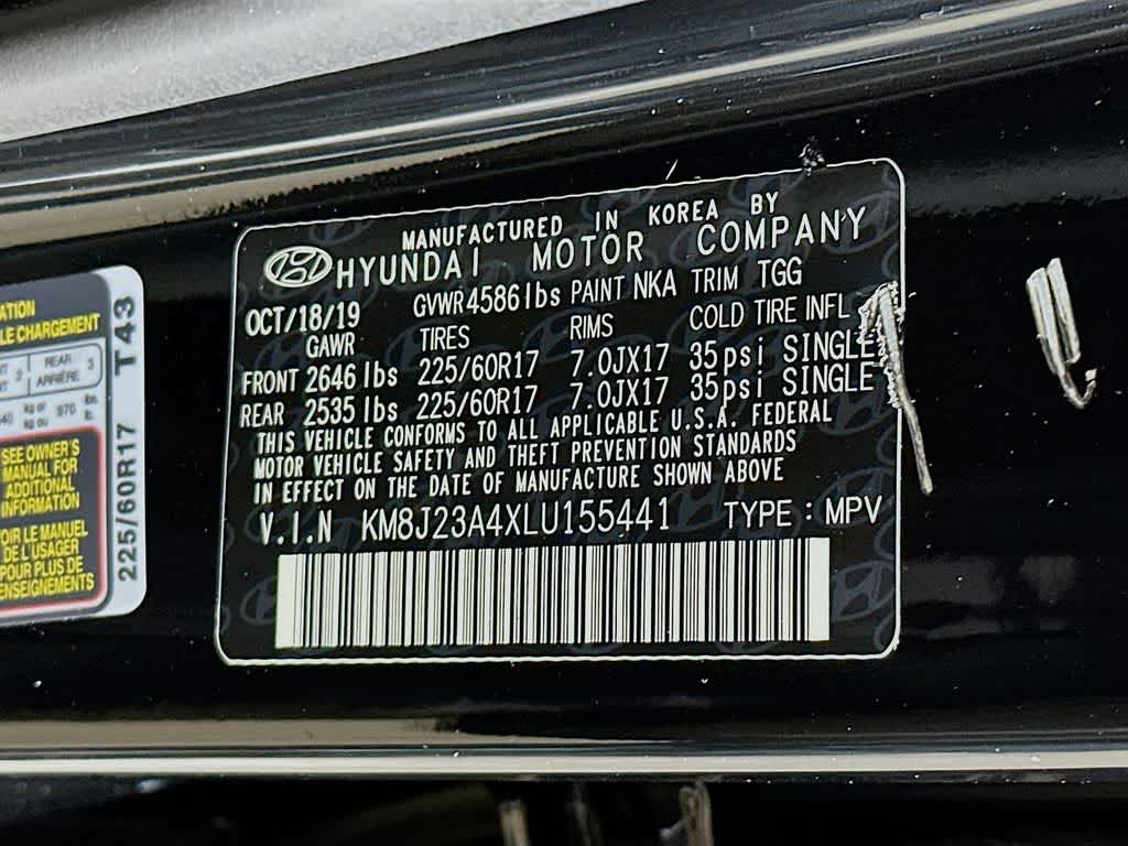 Hyundai Tucson SE 2020