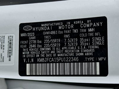 Hyundai Tucson Hybrid SEL Convenience 2023