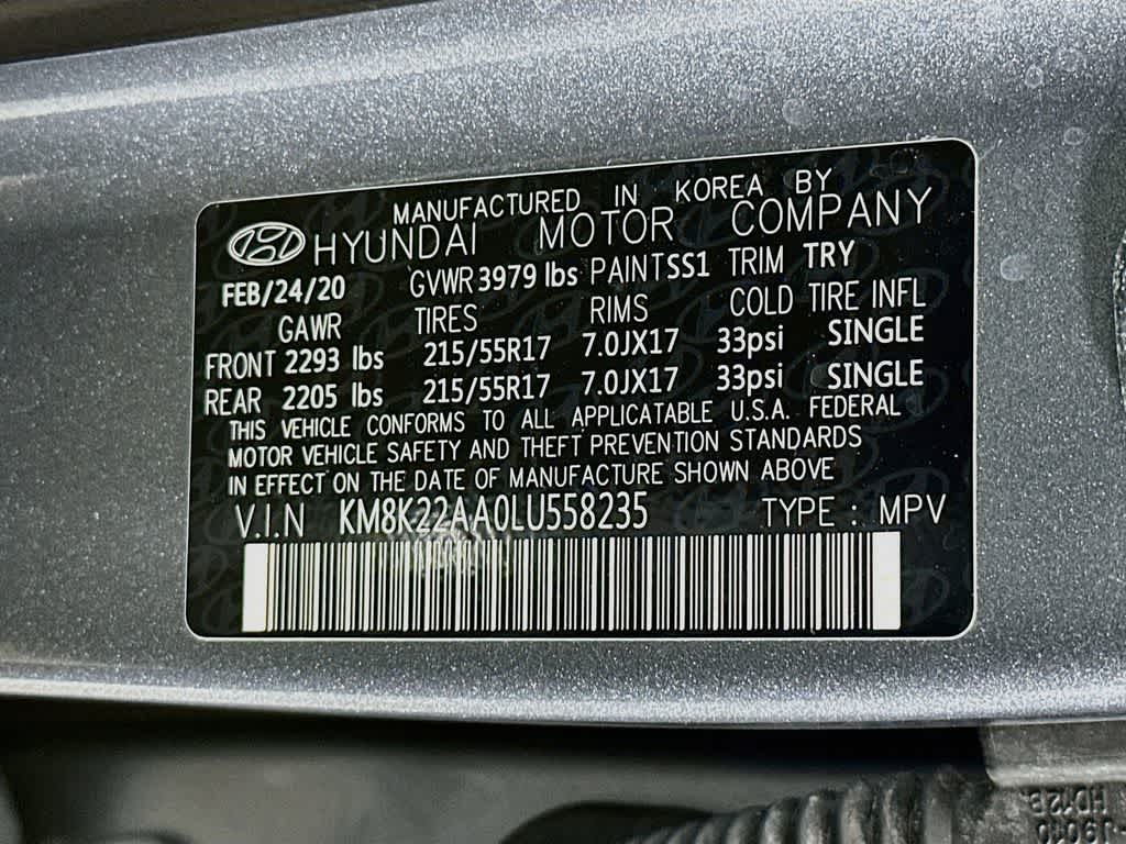 Hyundai Kona SEL 2020