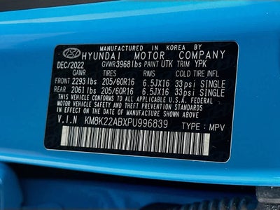 Hyundai Kona SE 2023