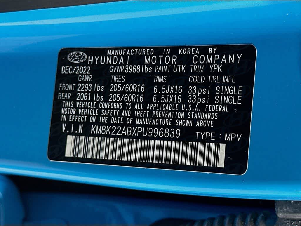 Hyundai Kona SE 2023