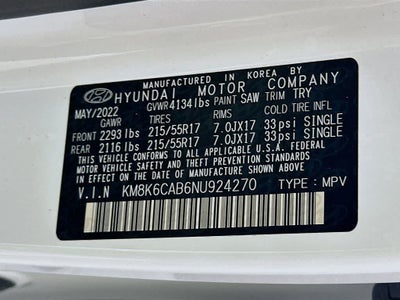 Hyundai Kona SEL 2022