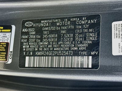 Hyundai Palisade SEL 2023