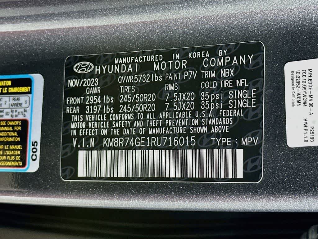 Hyundai Palisade Calligraphy 2024