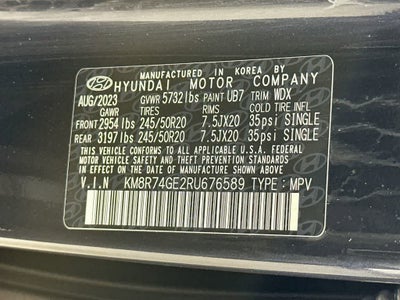 Hyundai Palisade Calligraphy 2024