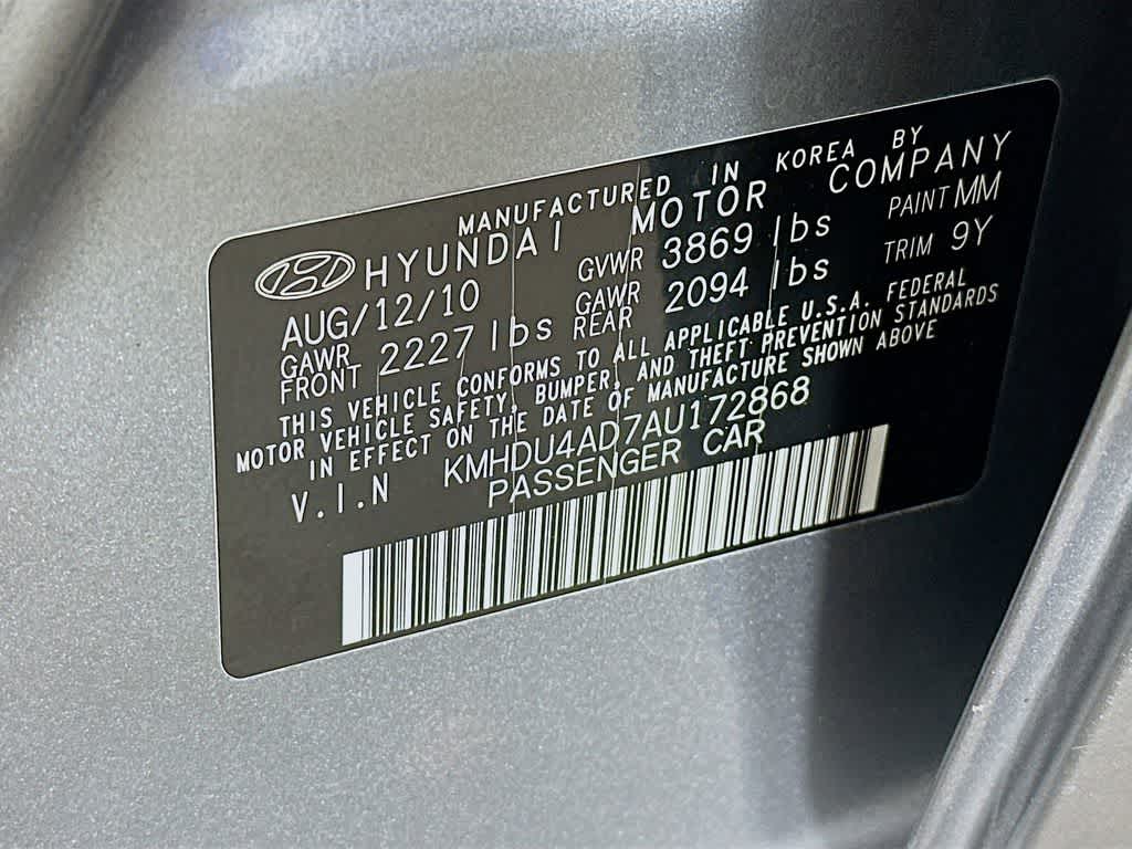 Hyundai Elantra GLS 2010