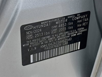 Hyundai Sonata SEL 2025