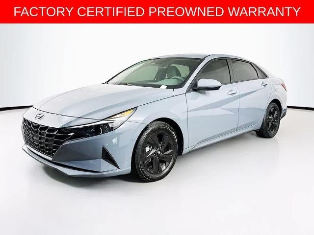 Hyundai Elantra Hybrid Blue 2021