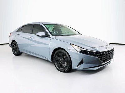 Hyundai Elantra Hybrid Blue 2021