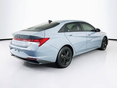 Hyundai Elantra Hybrid Blue 2021