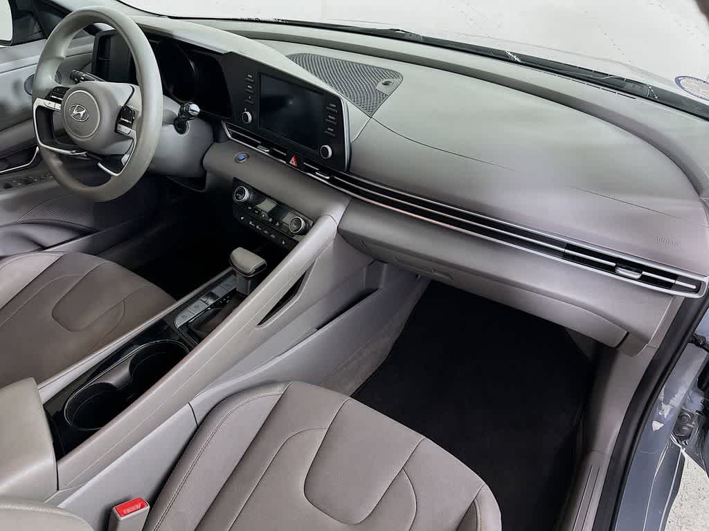 Hyundai Elantra Hybrid Blue 2021