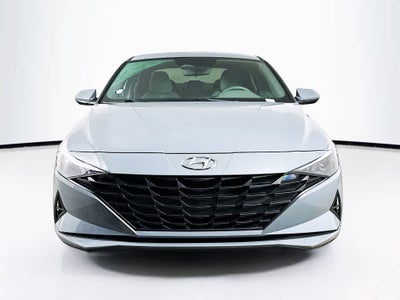 Hyundai Elantra Hybrid Blue 2021