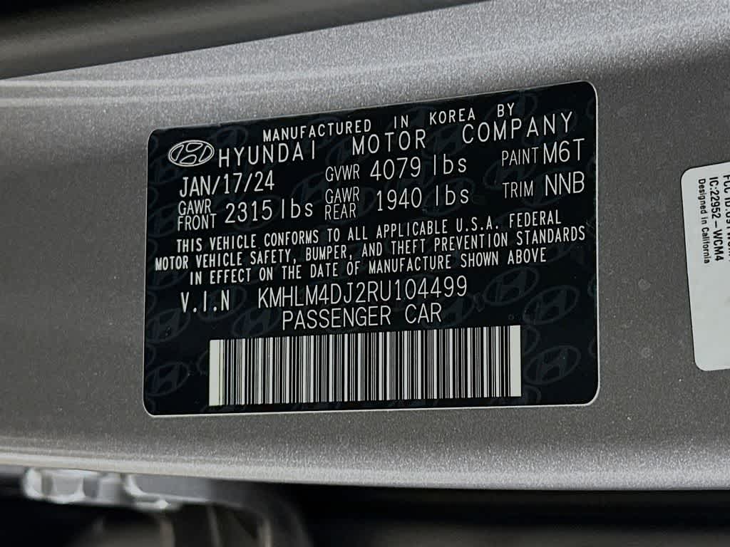 Hyundai Elantra Hybrid Azul 2024