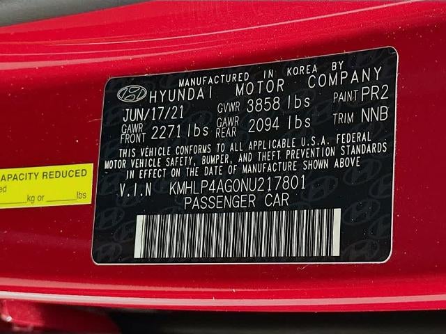 Hyundai Elantra Limited 2022