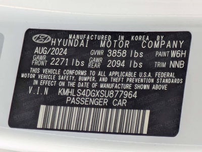 Hyundai Elantra SEL Convenience 2025