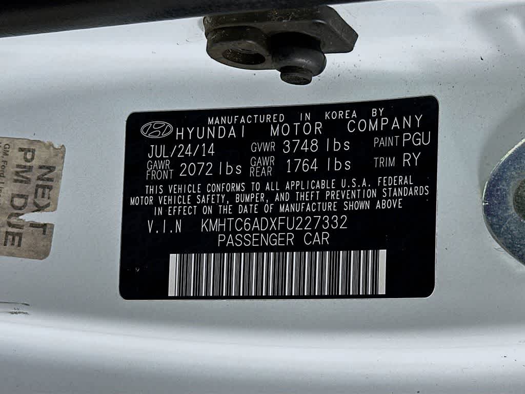 Hyundai Veloster Base 2015