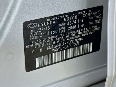 Genesis G70 2.0T Advanced 2019