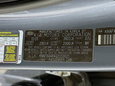 Kia Forte EX 2016