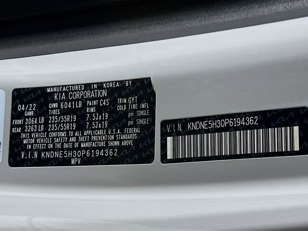 Kia Carnival SX Prestige 2023