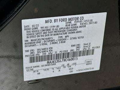 Ford EcoSport SE 2022