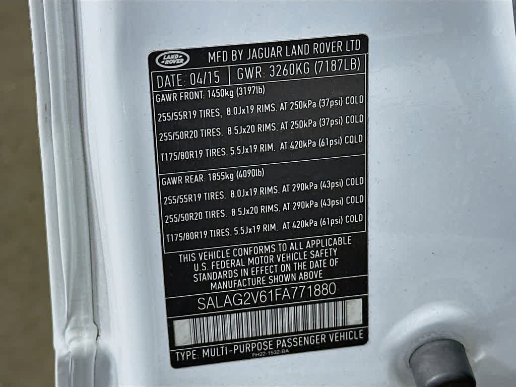 Land Rover LR4 HSE 2015