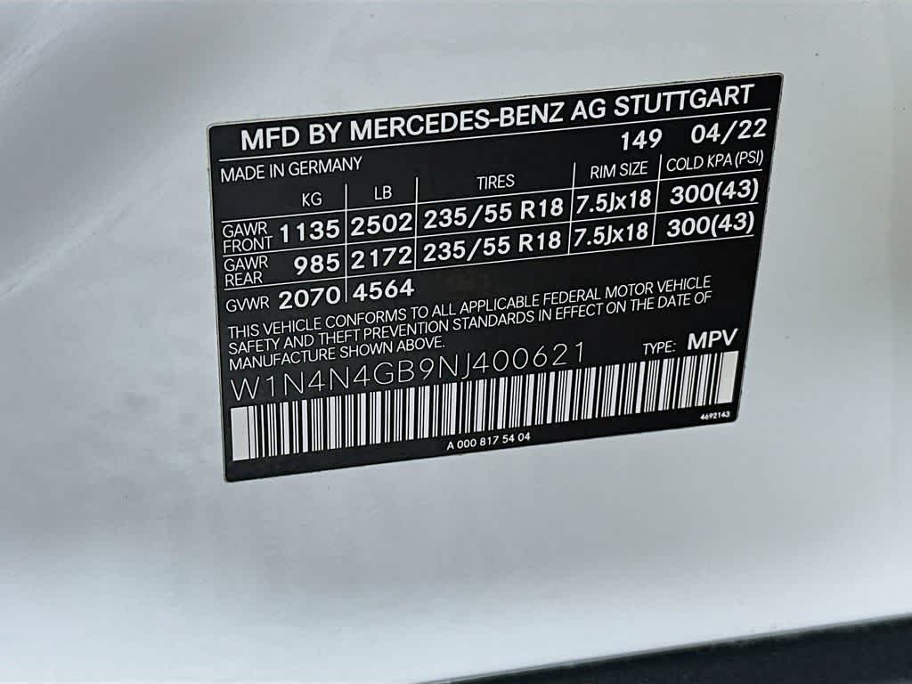 Mercedes-Benz GLA 250 2022 GLA 250
