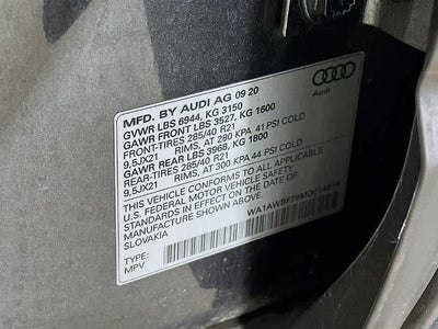 Audi SQ7 Premium Plus 2021