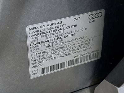 Audi Q5 Premium Plus 2018