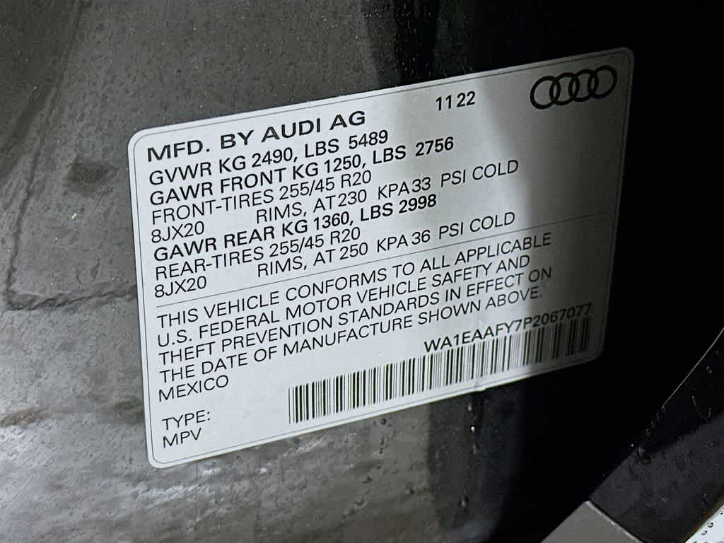 Audi Q5 S line Premium Plus 2023