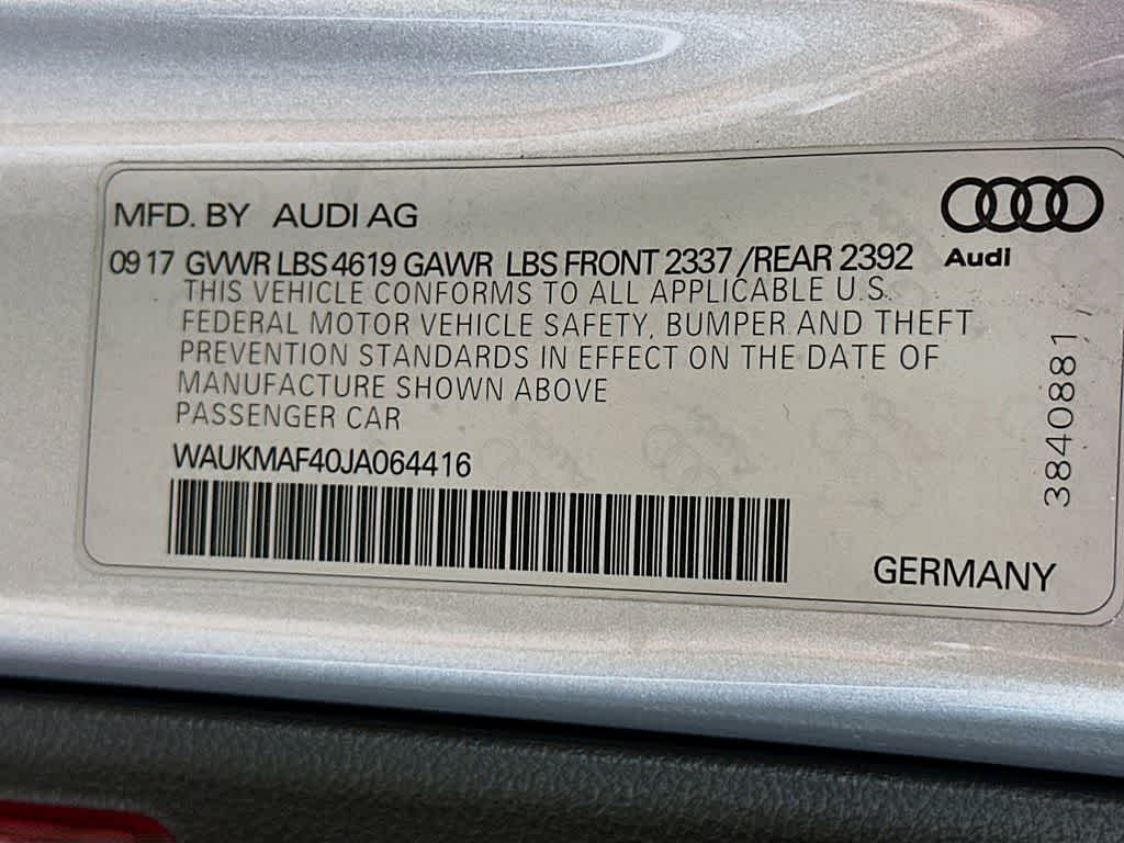 Audi A4 Premium 2018