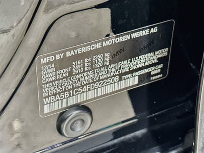 BMW 535i de 2015 535i