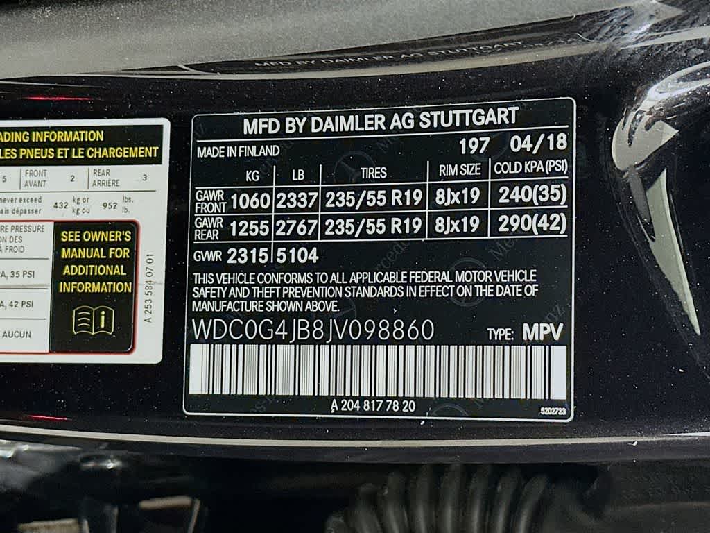 Mercedes-Benz GLC 300 de 2018 GLC 300