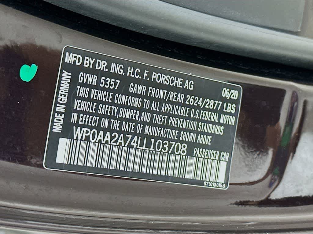 Porsche Panamera 4 2020