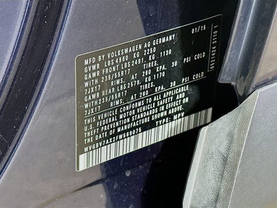 Volkswagen Tiguan SE 2015